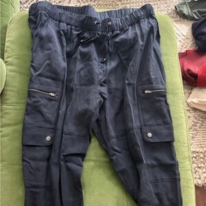 Navy Cargo Pants